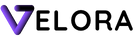Velora Agency Black Logo